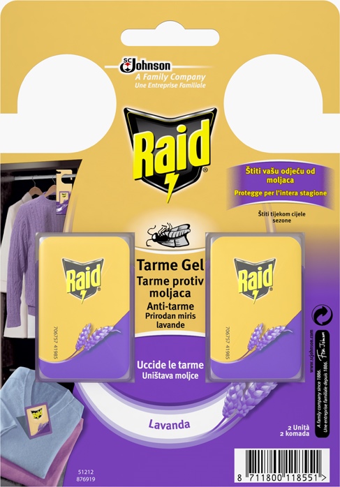raid lavender gel moths 2 pc